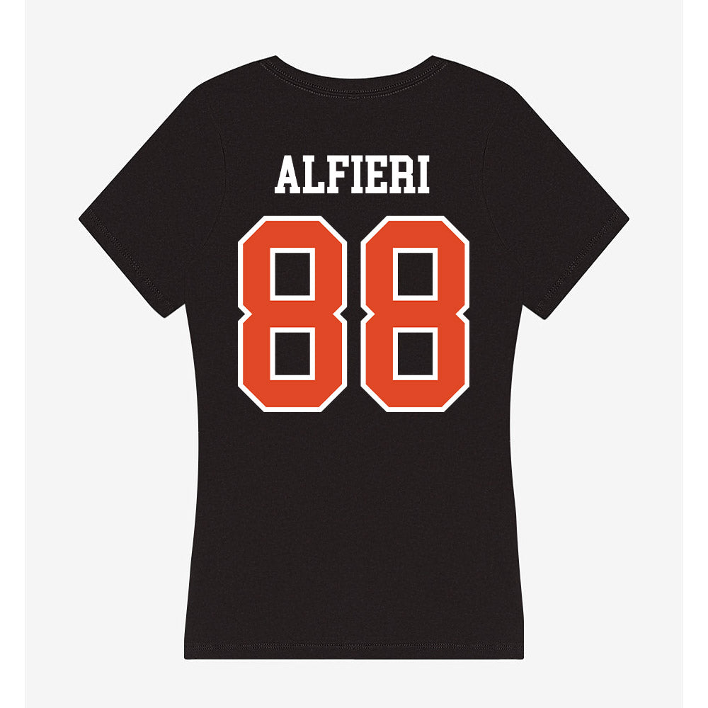 Oregon State - NCAA Football : Andy Alfieri - Women's V-Neck T-Shirt-1