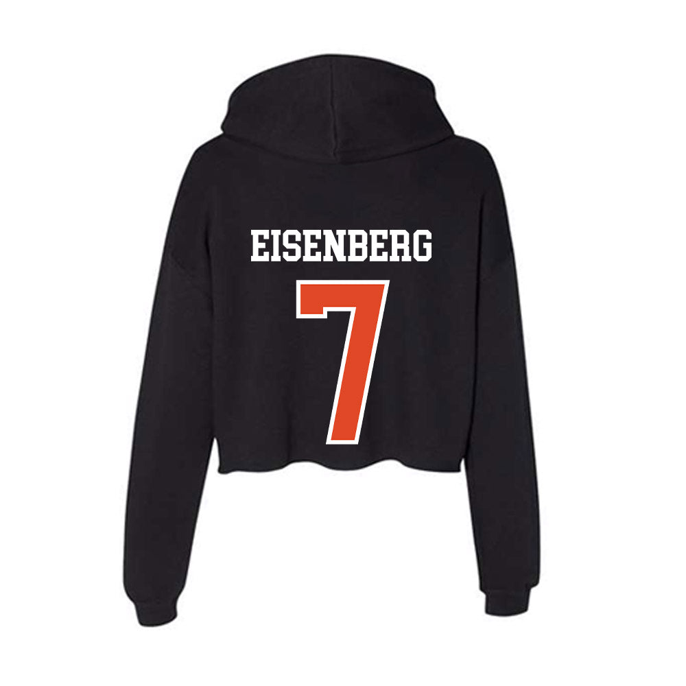 Oregon State - NCAA Men's Soccer : Max Eisenberg - Women's Crop Fleece Hoodie-1