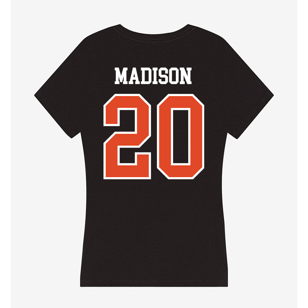 Oregon State - NCAA Football : David Madison - Women's V-Neck T-Shirt-1