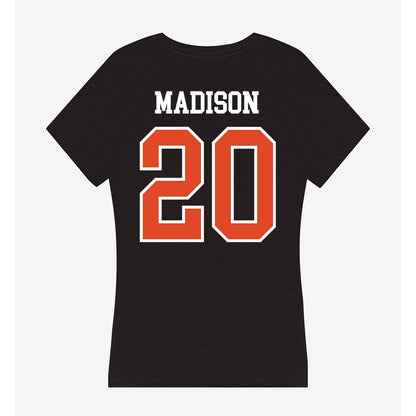Oregon State - NCAA Football : David Madison - Women's V-Neck T-Shirt-1