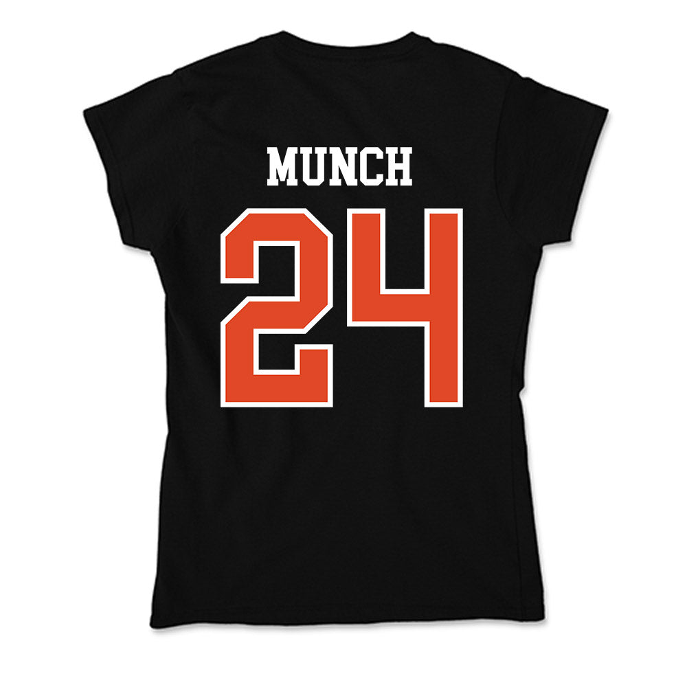 Oregon State - NCAA Men's Basketball : Johan Munch - Soft Style Women’s T-Shirt-1