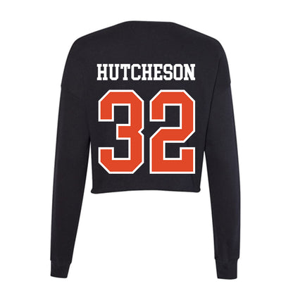 Oregon State - NCAA Baseball : AJ Hutcheson - Women's Cropped Crew Fleece-1