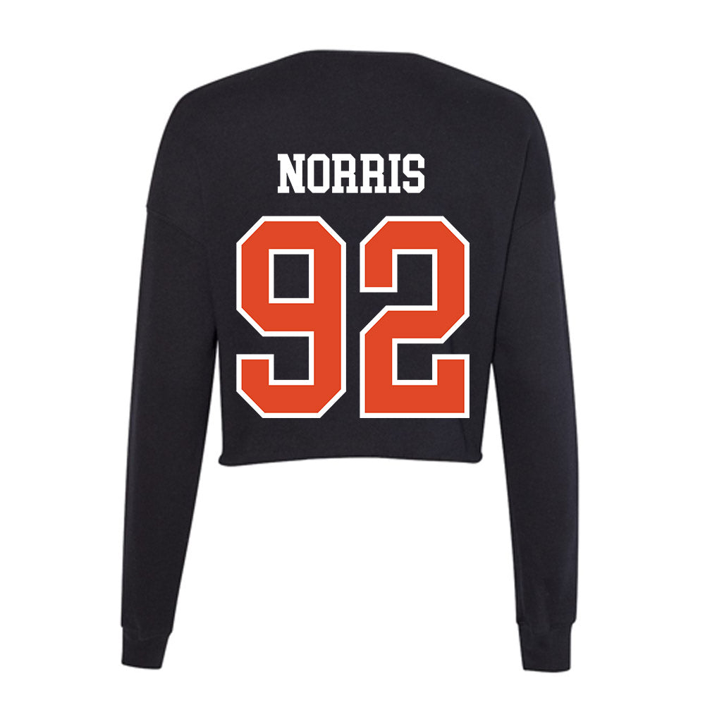 Oregon State - NCAA Football : Nick Norris - Women's Cropped Crew Fleece-1
