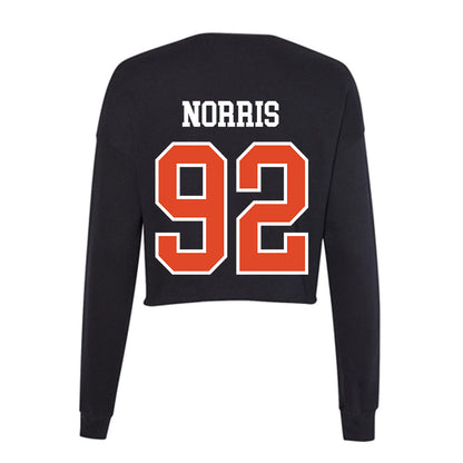 Oregon State - NCAA Football : Nick Norris - Women's Cropped Crew Fleece-1