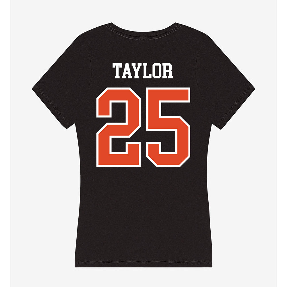 Oregon State - NCAA Football : Nikko Taylor - Women's V-Neck T-Shirt-1