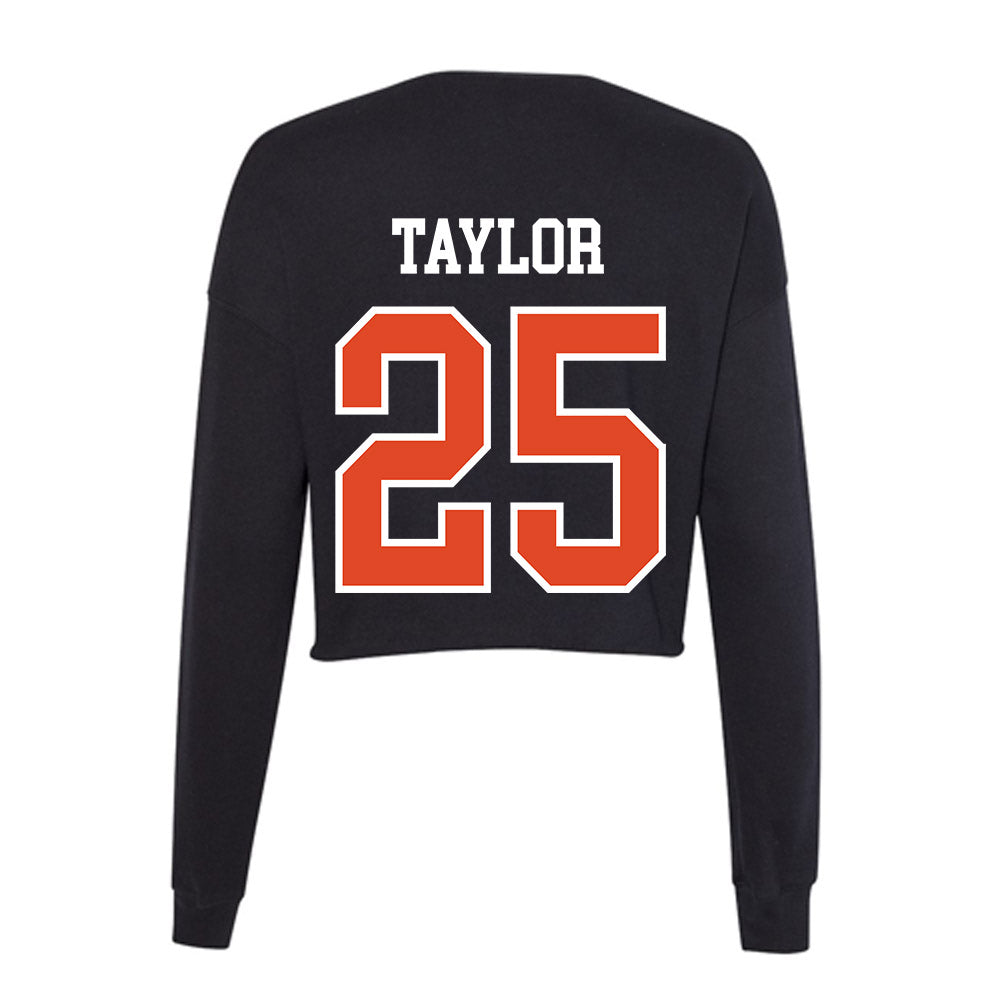 Oregon State - NCAA Football : Nikko Taylor - Women's Cropped Crew Fleece-1