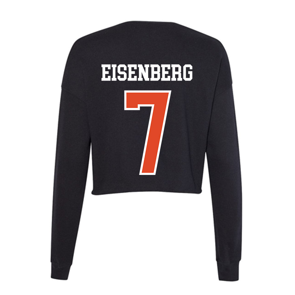 Oregon State - NCAA Men's Soccer : Max Eisenberg - Women's Cropped Crew Fleece-1