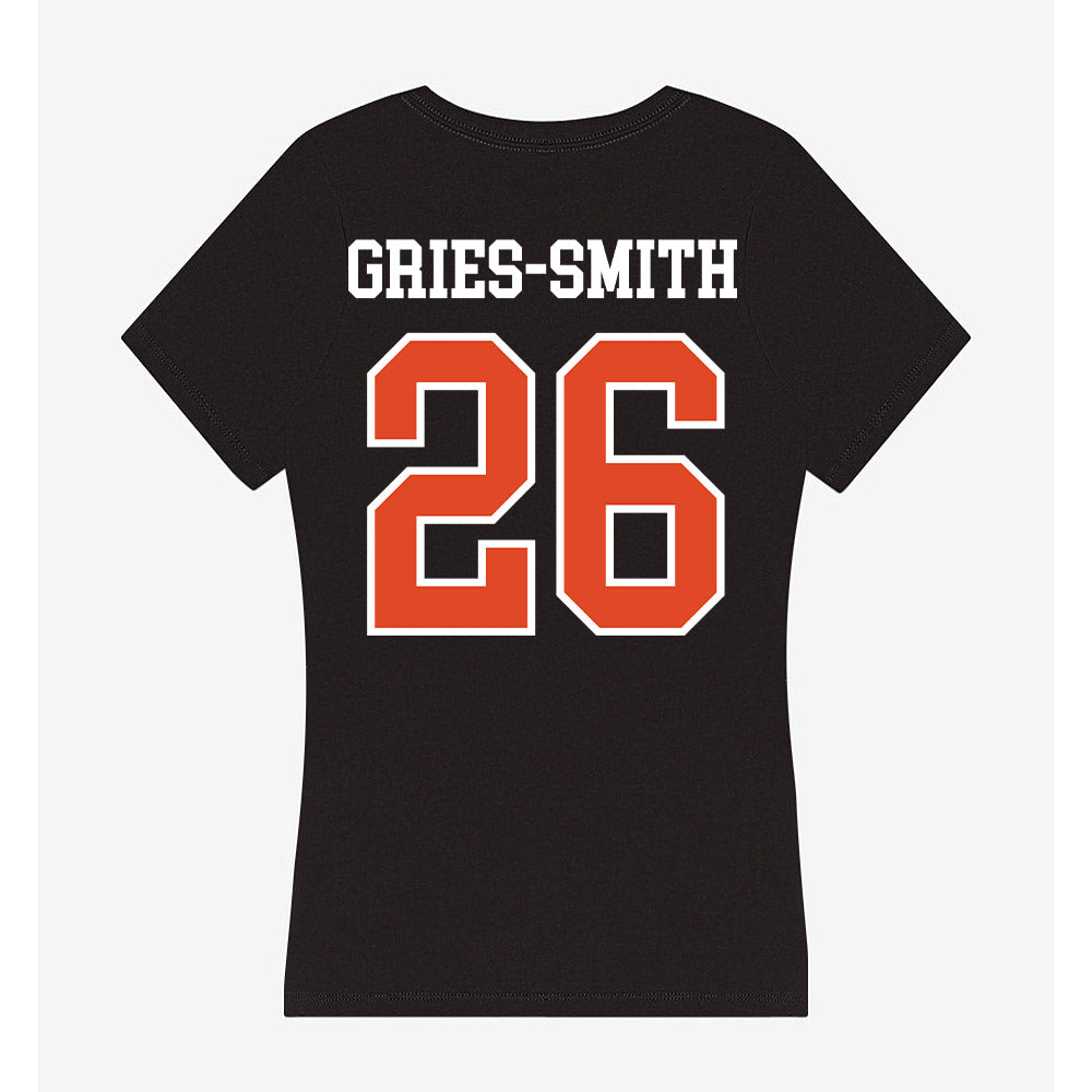Oregon State - NCAA Baseball : Eli Gries-Smith - Women's V-Neck T-Shirt-1