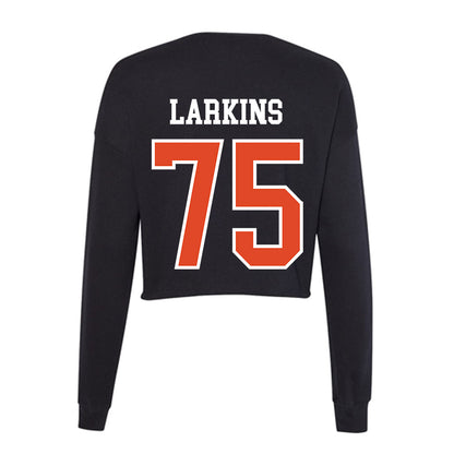 Oregon State - NCAA Football : William Larkins - Women's Cropped Crew Fleece-1