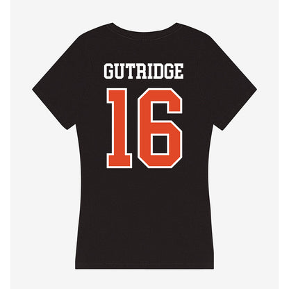 Oregon State - NCAA Football : Kallen Gutridge - Women's V-Neck T-Shirt-1