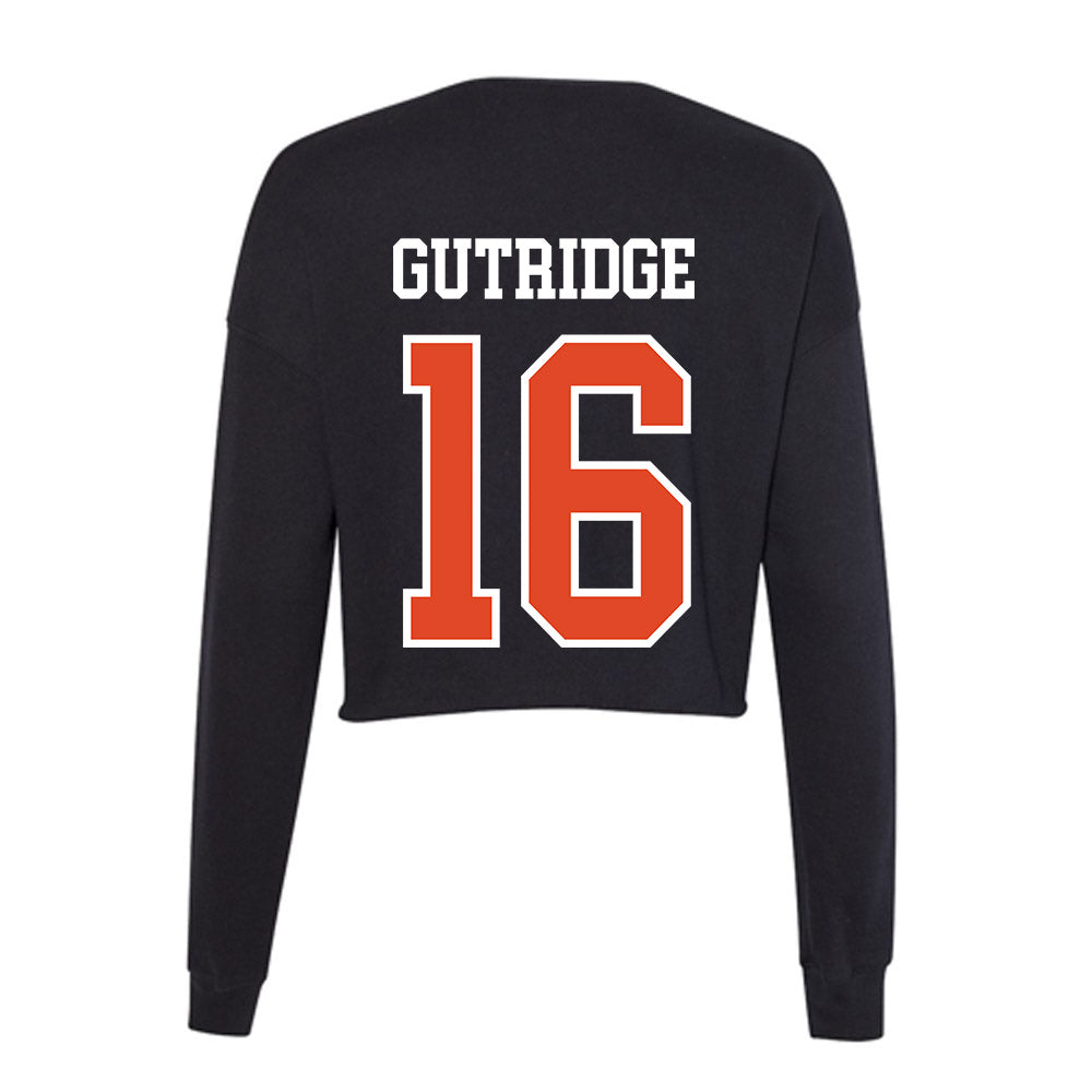 Oregon State - NCAA Football : Kallen Gutridge - Women's Cropped Crew Fleece-1
