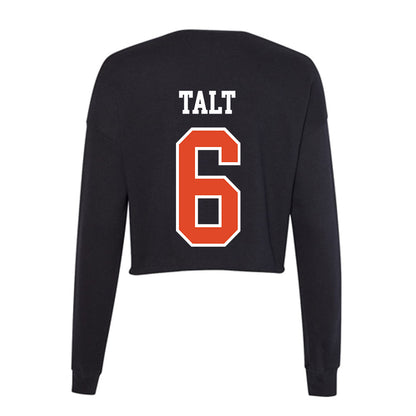 Oregon State - NCAA Baseball : Easton Talt - Women's Cropped Crew Fleece-1