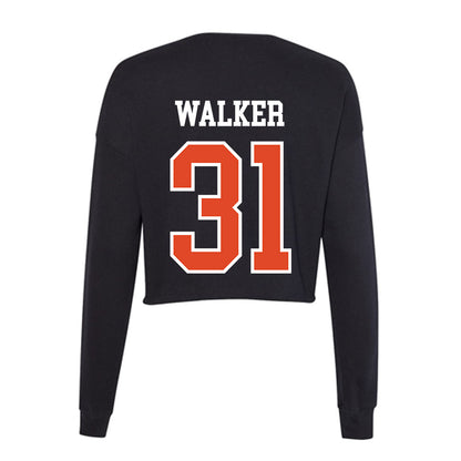 Oregon State - NCAA Football : Max Walker - Women's Cropped Crew Fleece-1