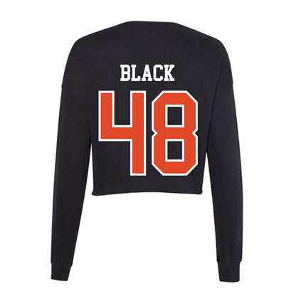 Oregon State - NCAA Football : Dylan Black - Women's Cropped Crew Fleece-1