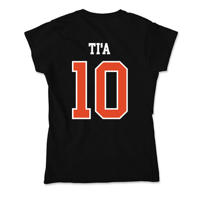 Oregon State - NCAA Football : Tristan Ti'a - Soft Style Women’s T-Shirt-1