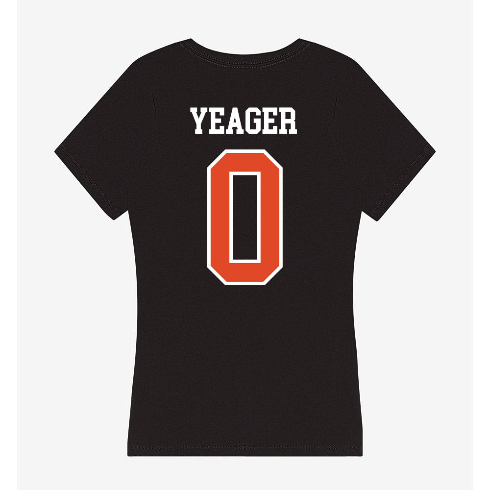 Oregon State - NCAA Baseball : Isaac Yeager - Women's V-Neck T-Shirt-1