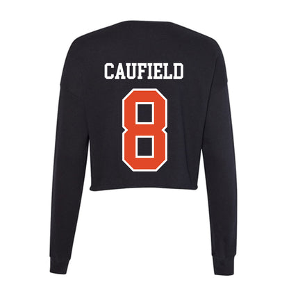 Oregon State - NCAA Football : Bryce Caufield - Women's Cropped Crew Fleece-1