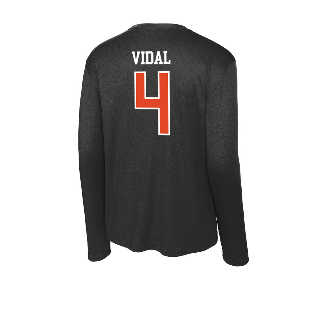 Oregon State - NCAA Men's Soccer : Oriol Vidal - Activewear Long Sleeve T-Shirt-1