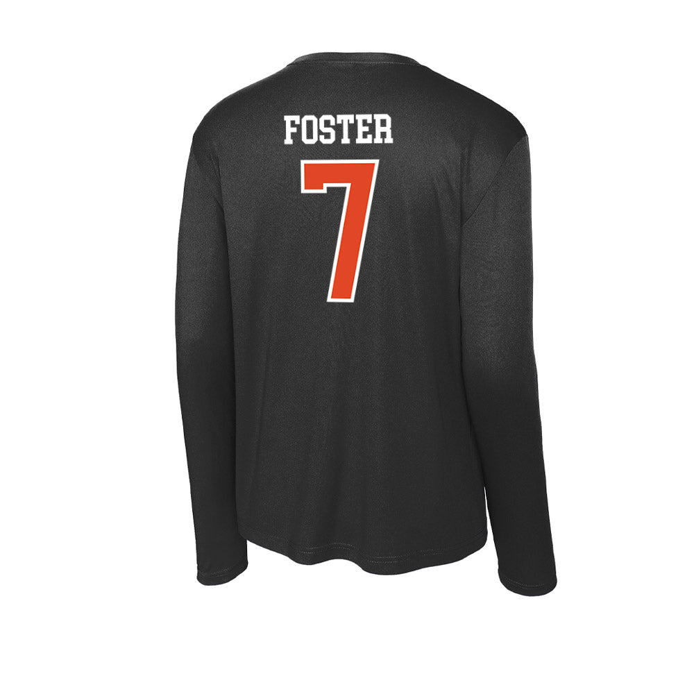 Oregon State - NCAA Football : Dexter Foster - Activewear Long Sleeve T-Shirt-1