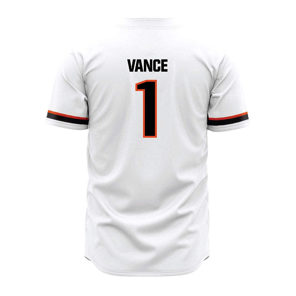 Oregon State - NCAA Baseball : Cooper Vance - White Jersey-1