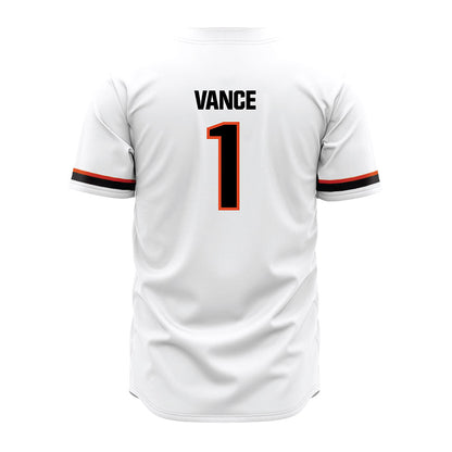 Oregon State - NCAA Baseball : Cooper Vance - White Jersey-1