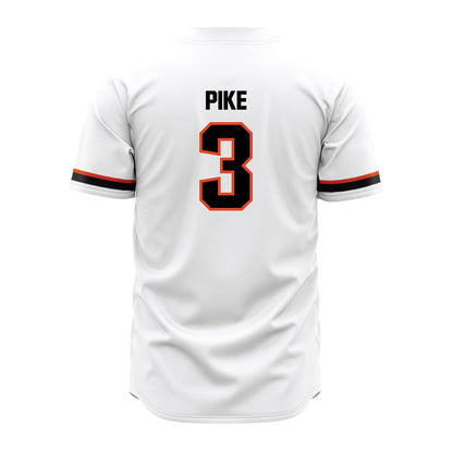 Oregon State - NCAA Baseball : Mason Pike - White Jersey-1