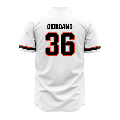 Oregon State - NCAA Baseball : Jack Giordano - White Jersey-1