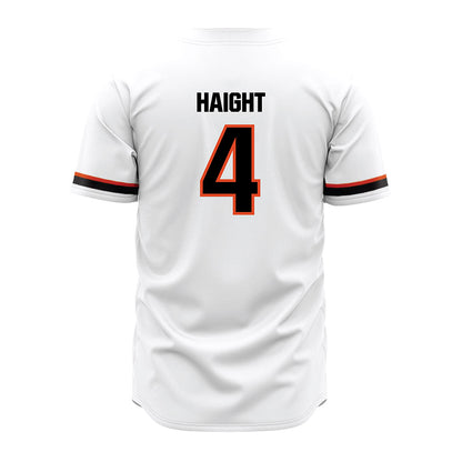 Oregon State - NCAA Baseball : Adam Haight - White Jersey-1