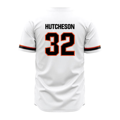 Oregon State - NCAA Baseball : AJ Hutcheson - White Jersey-1