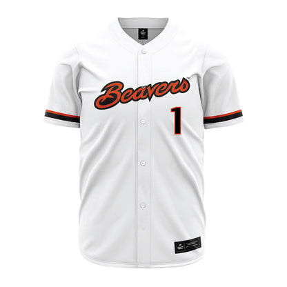 Oregon State - NCAA Baseball : Cooper Vance - White Jersey-0