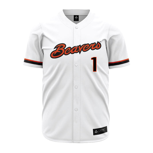 Oregon State - NCAA Baseball : Cooper Vance - White Jersey-0