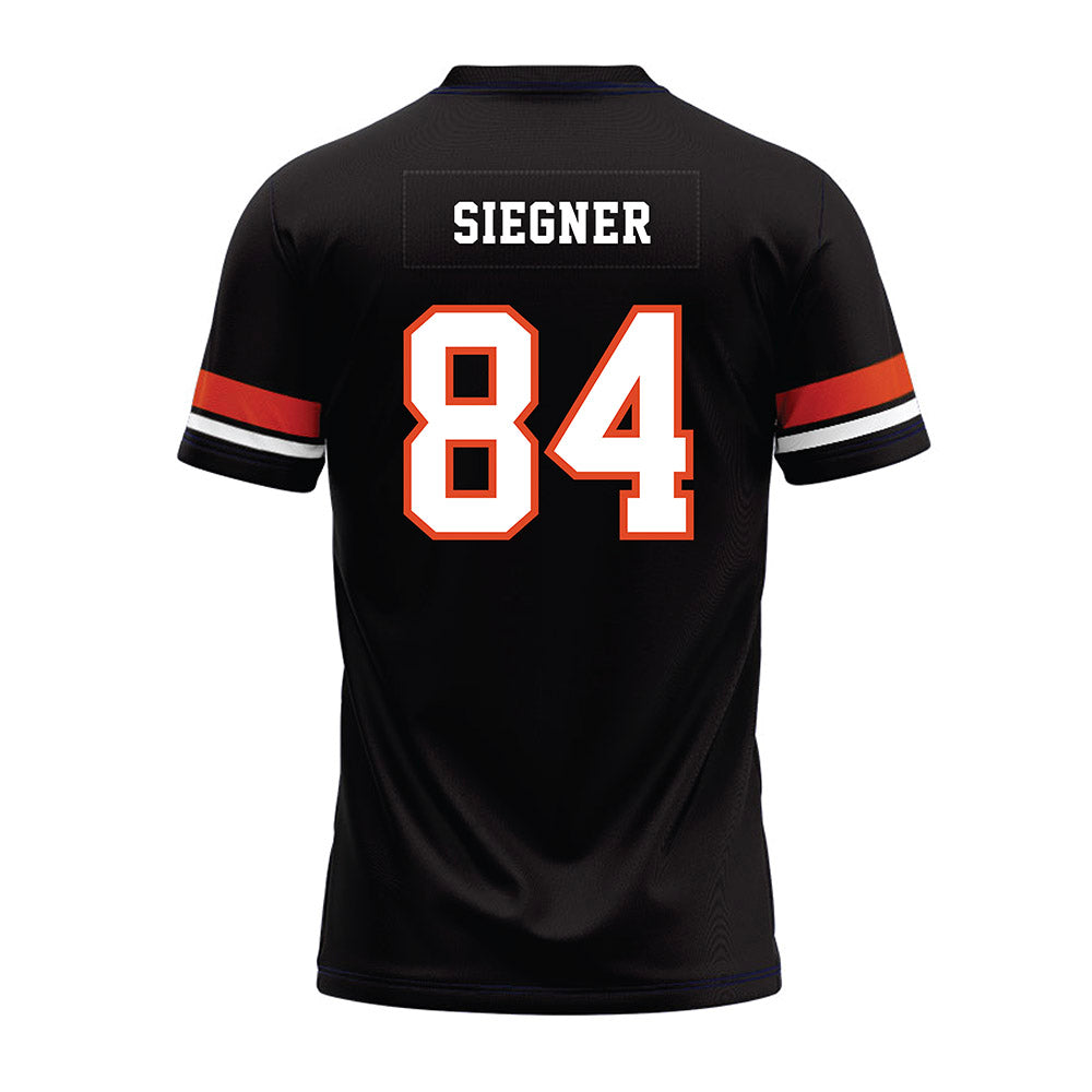 Oregon State - NCAA Football : Cody Siegner - Black Premium Football Jersey-1