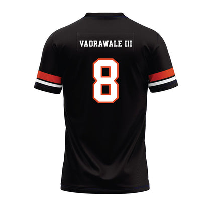 Oregon State - NCAA Football : Sailasa Vadrawale III - Black Premium Football Jersey-1