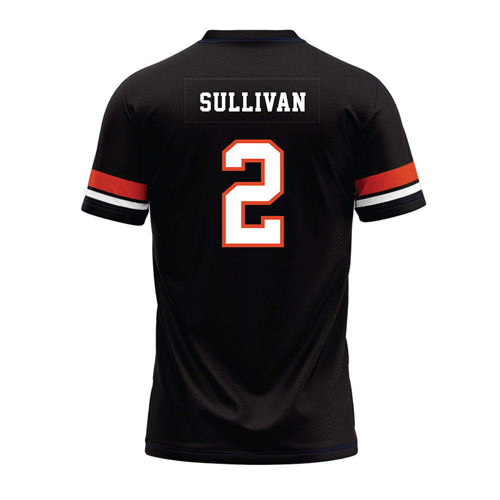 Oregon State - NCAA Football : Aiden Sullivan - Black Premium Football Jersey-1