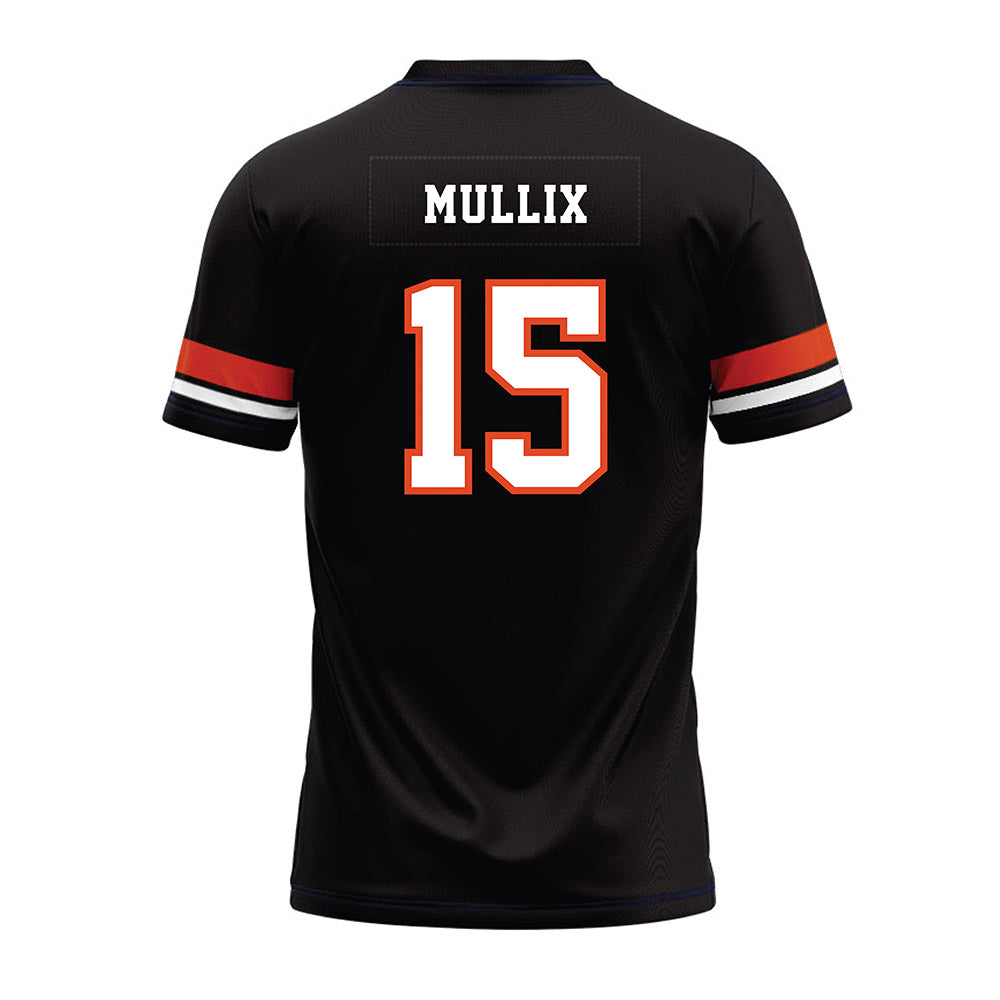 Oregon State - NCAA Football : Tahjae Mullix - Black Premium Football Jersey-1