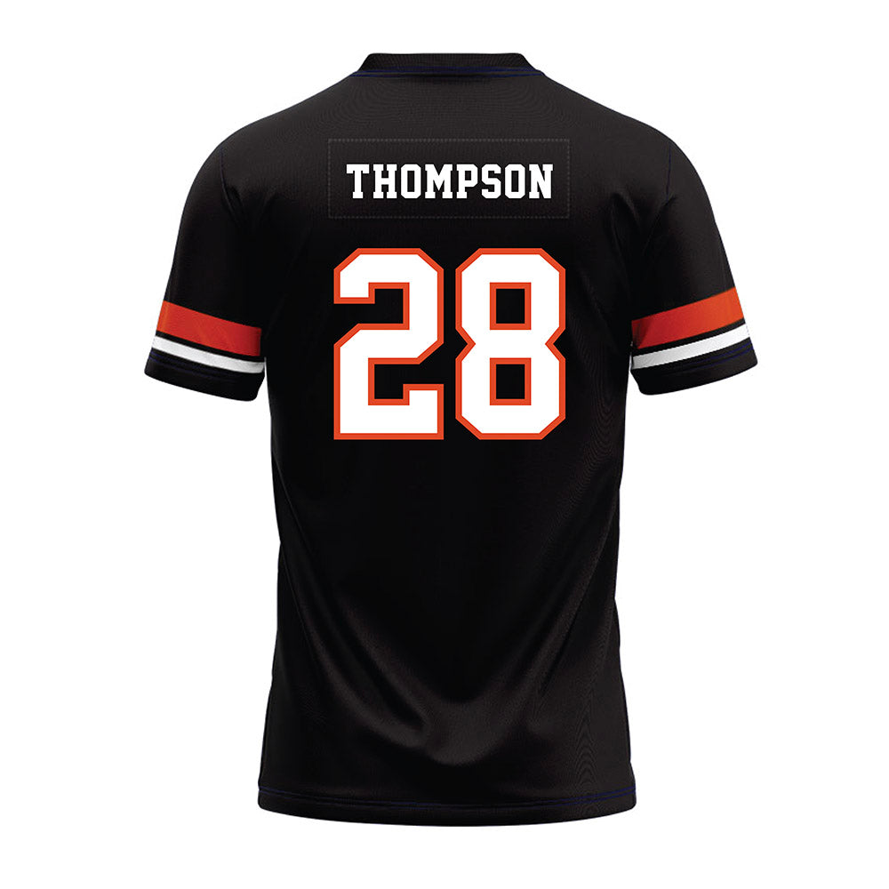 Oregon State - NCAA Football : Blake Thompson - Black Premium Football Jersey-1