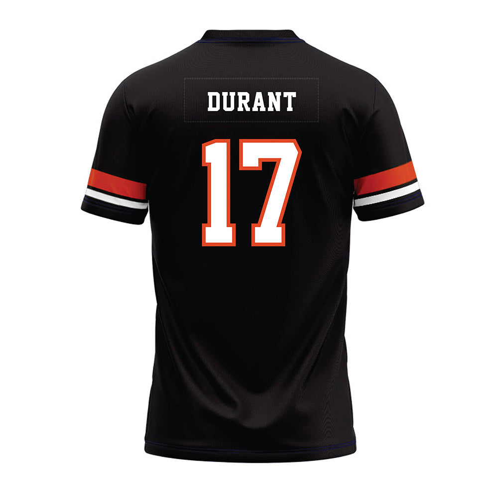 Oregon State - NCAA Football : Malachi Durant - Black Premium Football Jersey-1