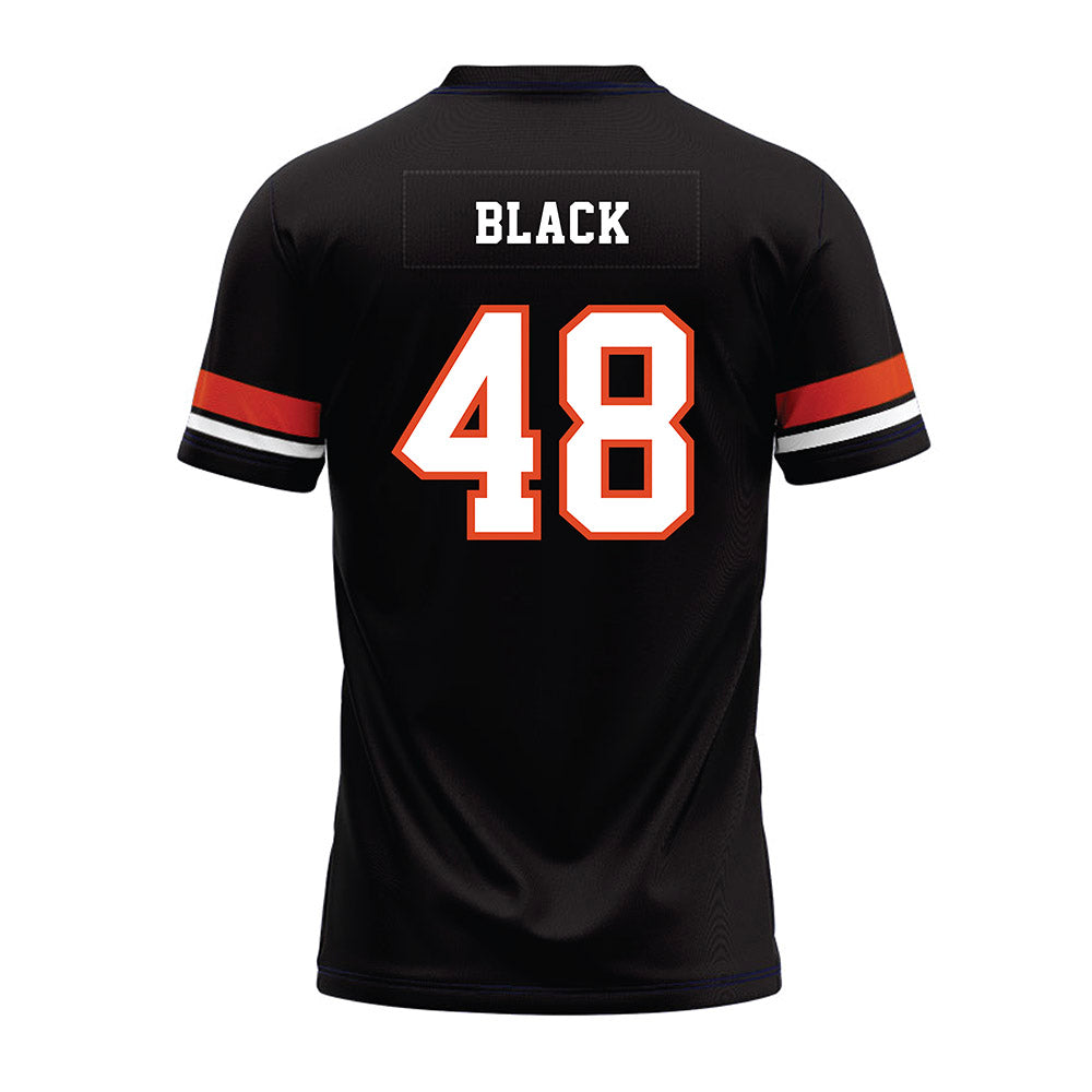 Oregon State - NCAA Football : Dylan Black - Black Premium Football Jersey-1