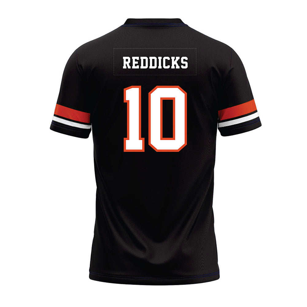 Oregon State - NCAA Football : Taz Reddicks - Black Premium Football Jersey-1