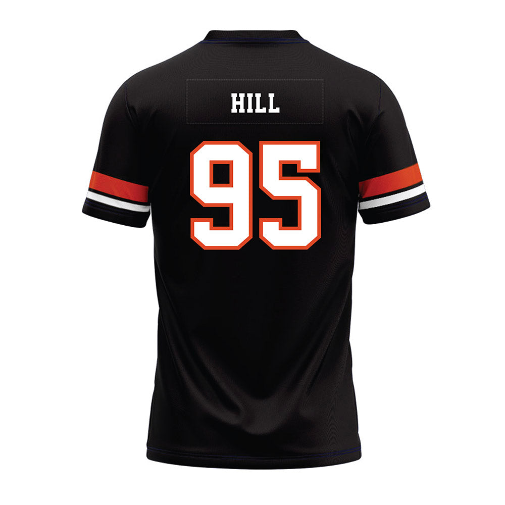 Oregon State - NCAA Football : Tygee Hill - Black Premium Football Jersey-1
