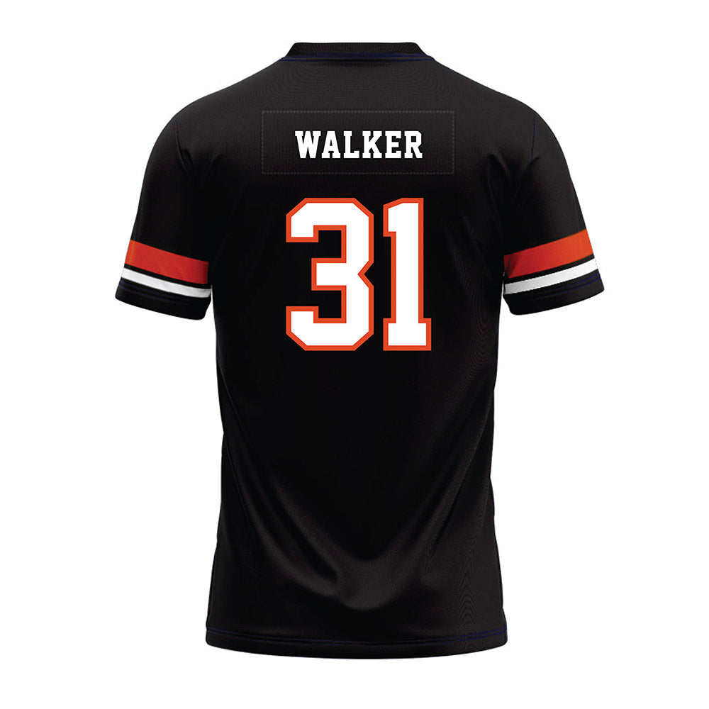 Oregon State - NCAA Football : Max Walker - Black Premium Football Jersey-1