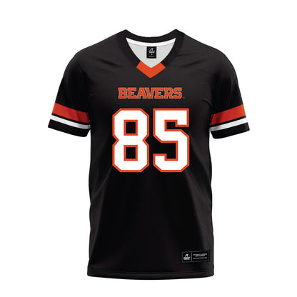 Oregon State - NCAA Football : Cooper Jensen - Black Premium Football Jersey-0