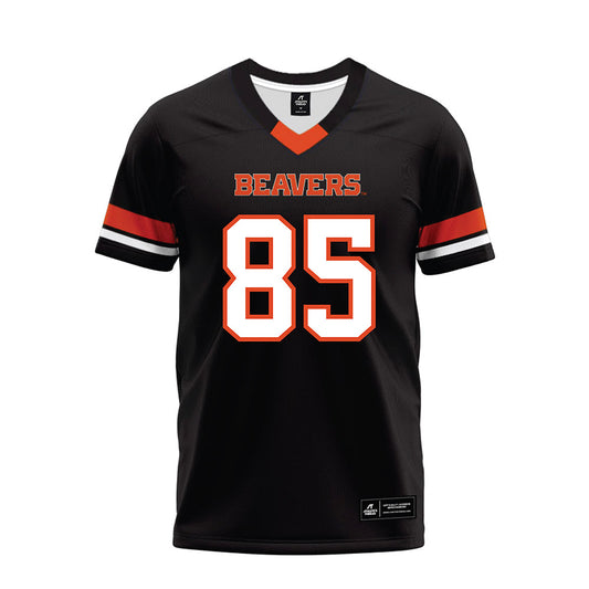Oregon State - NCAA Football : Cooper Jensen - Black Premium Football Jersey-0