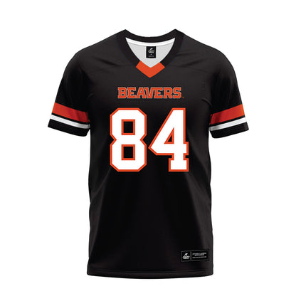 Oregon State - NCAA Football : Cody Siegner - Black Premium Football Jersey-0