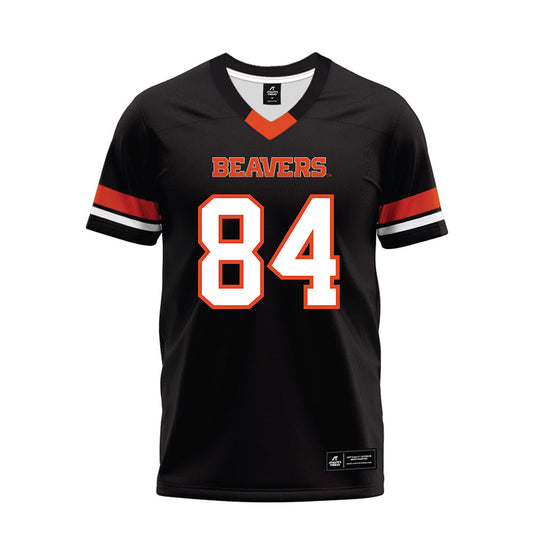 Oregon State - NCAA Football : Cody Siegner - Black Premium Football Jersey-0