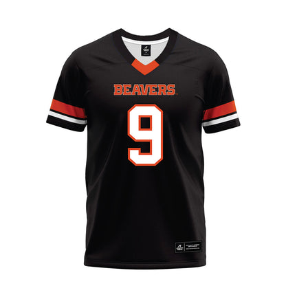 Oregon State - NCAA Football : Jamai East - Black Premium Football Jersey-0