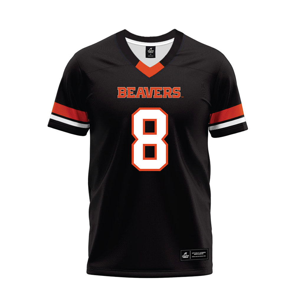 Oregon State - NCAA Football : Sailasa Vadrawale III - Black Premium Football Jersey-0