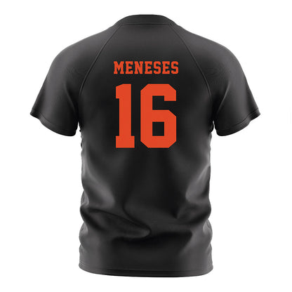 Oregon State - NCAA Men's Soccer : Massimo Meneses - Black Soccer Jersey-1