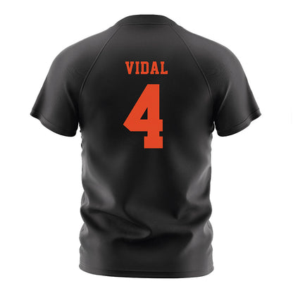 Oregon State - NCAA Men's Soccer : Oriol Vidal - Black Soccer Jersey-1