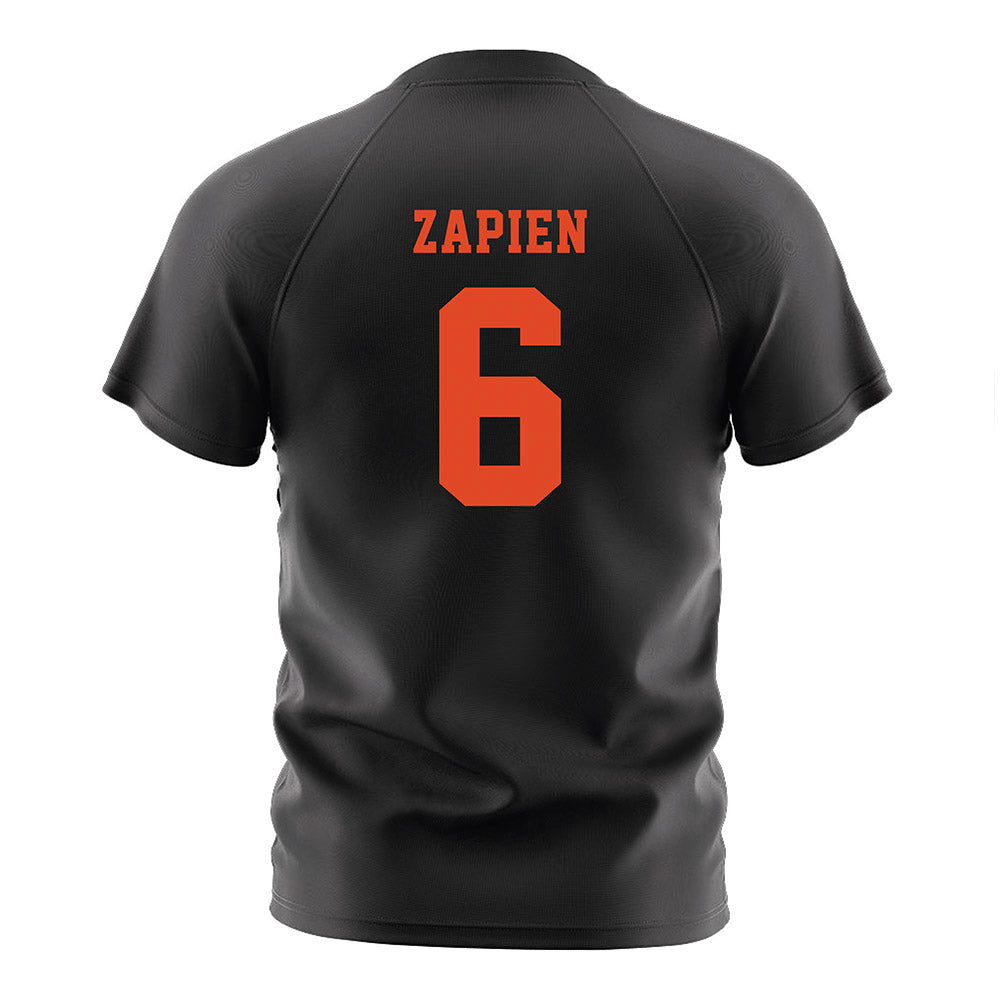 Oregon State - NCAA Men's Soccer : Jacob Zapien - Black Soccer Jersey-1